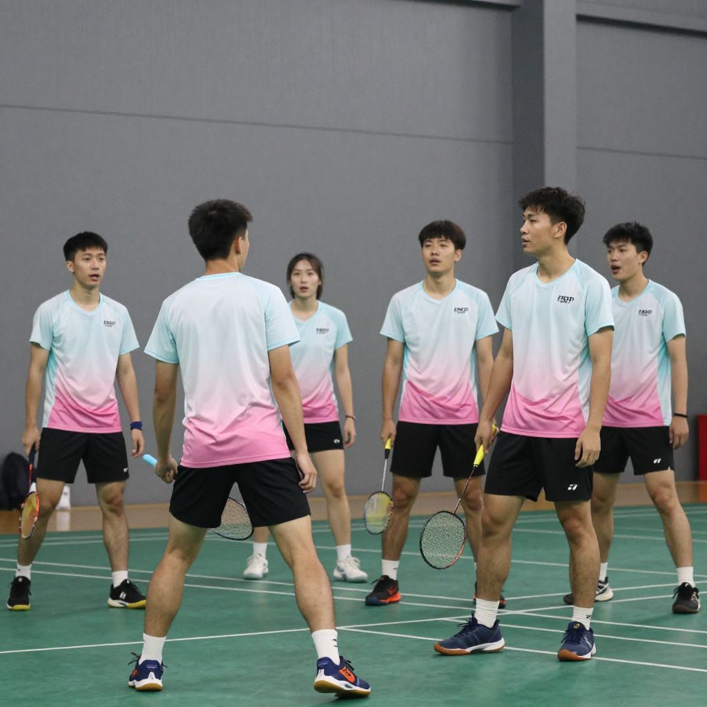 đặt may áo cầu lông cho đội nhóm